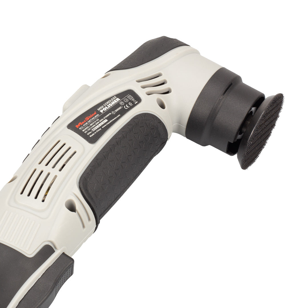 Cordless Dual Action Polisher Maximizing Mobility, Super Lightweight, Hybrid The Cordless Dual Action Polisher gives you full mobility to polish tight areas