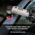 Cordless Dual Action Polisher Maximizing Mobility, Super Lightweight, Hybrid The Cordless Dual Action Polisher gives you full mobility to polish tight areas