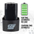 Polisher Battery Pack MaxShine Mini Cordless Polisher This polisher battery pack is the ultimate power solution for uninterrupted detailing and designed to
