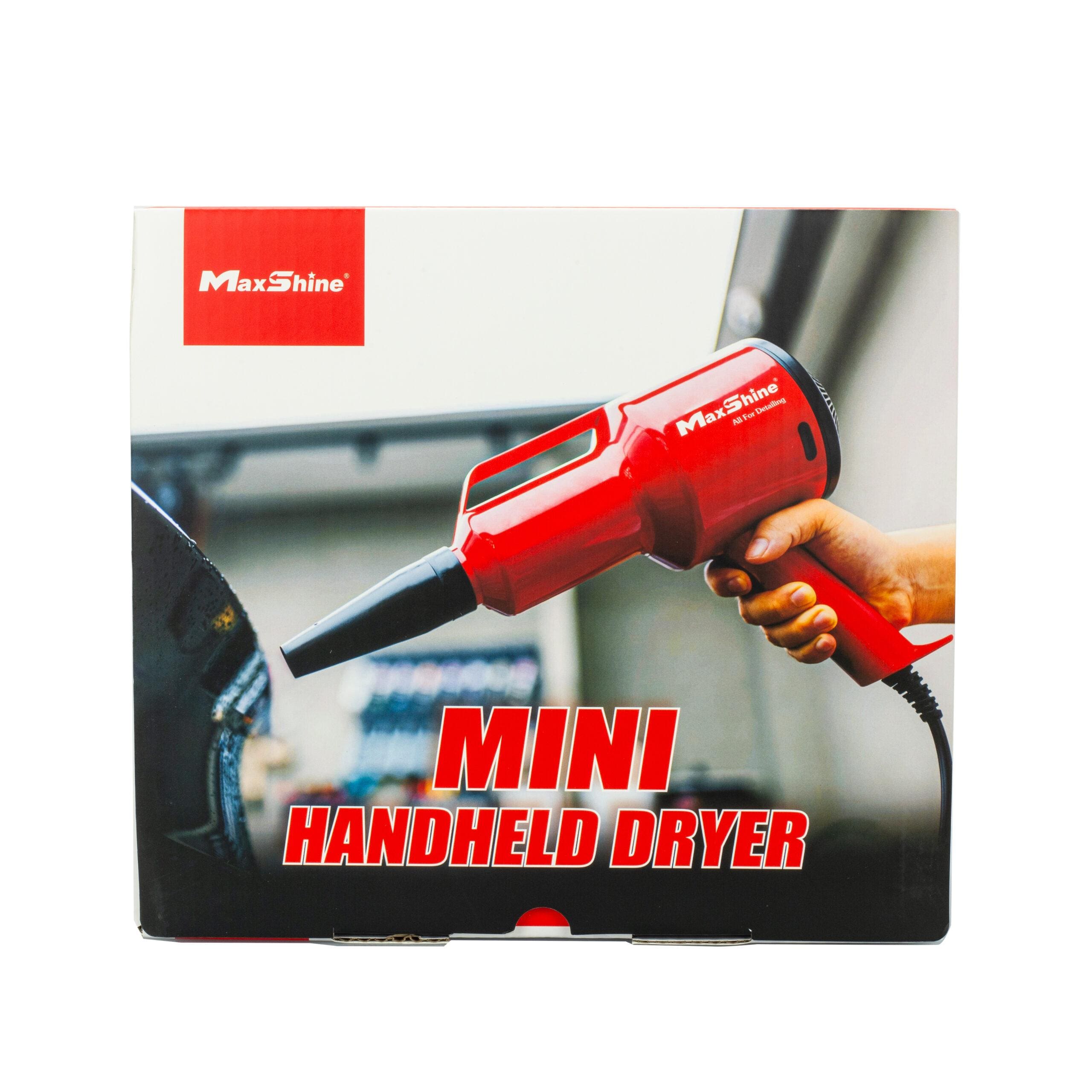 Handheld Dryer For Car - Powerful Air Flow, Filtered Air, Long Power Cord for Extensive Reach The Handheld Dryer enhances car detailing, providing convenience