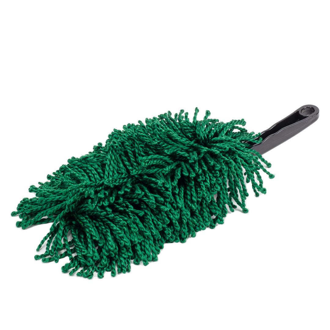 Car Dusters Interior & Exterior Car Detailing Each car duster gently attracts and lifts dust, pollen, and debris without leaving scratches or residue. The