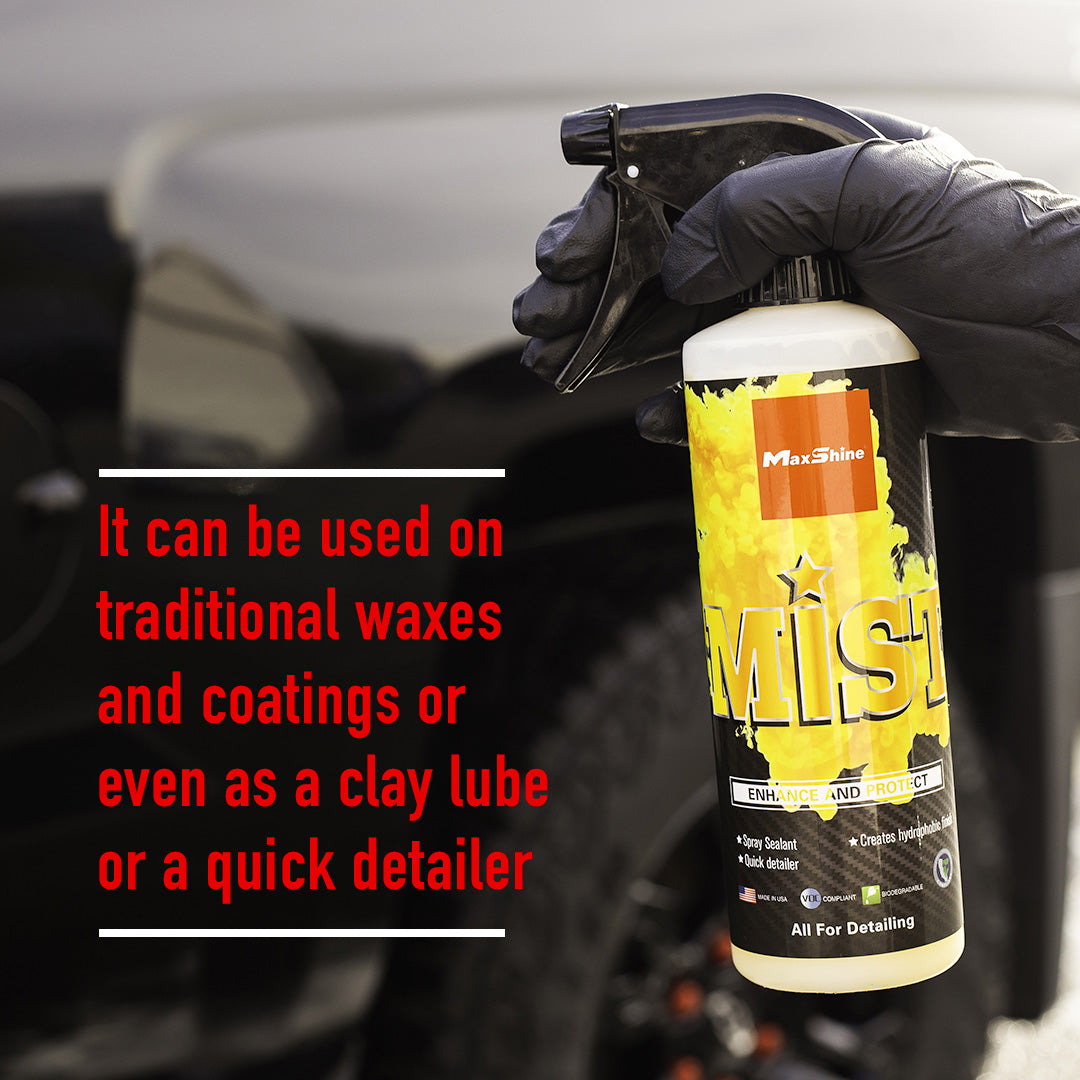 Car Coating Enhance and Protect Mist Car Coating has a multi-functional formula that not only protects your paint with a dazzling gloss, but also functions as