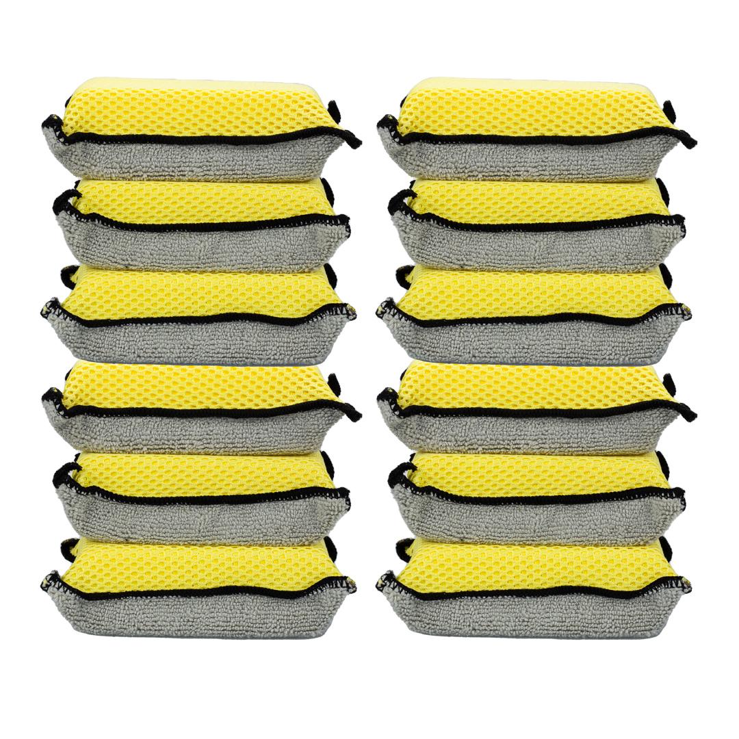 Maxshine Multipurpose Applicator | Microfiber Wax Applicator Pad