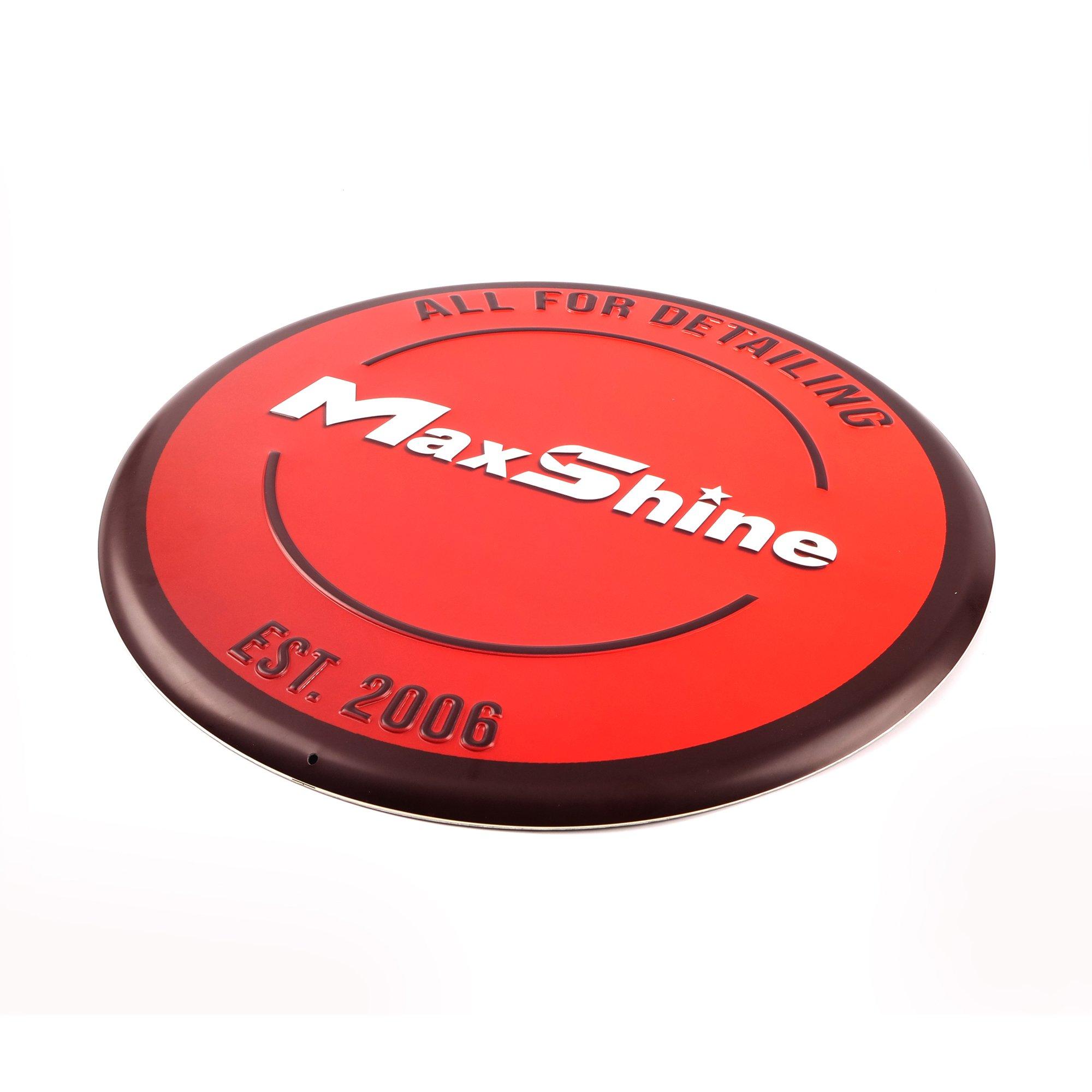 Maxshine Garage Logo and Sign