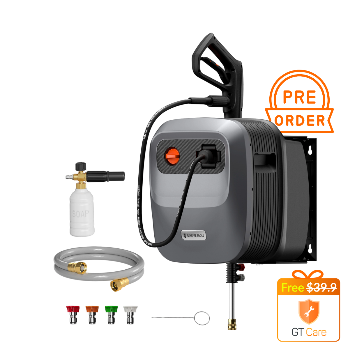 Grandfalls Retractable Pressure Washer G20