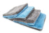 Flat Out - Microfiber Wash Pad (9x8) Blue/Gray - 4 pack