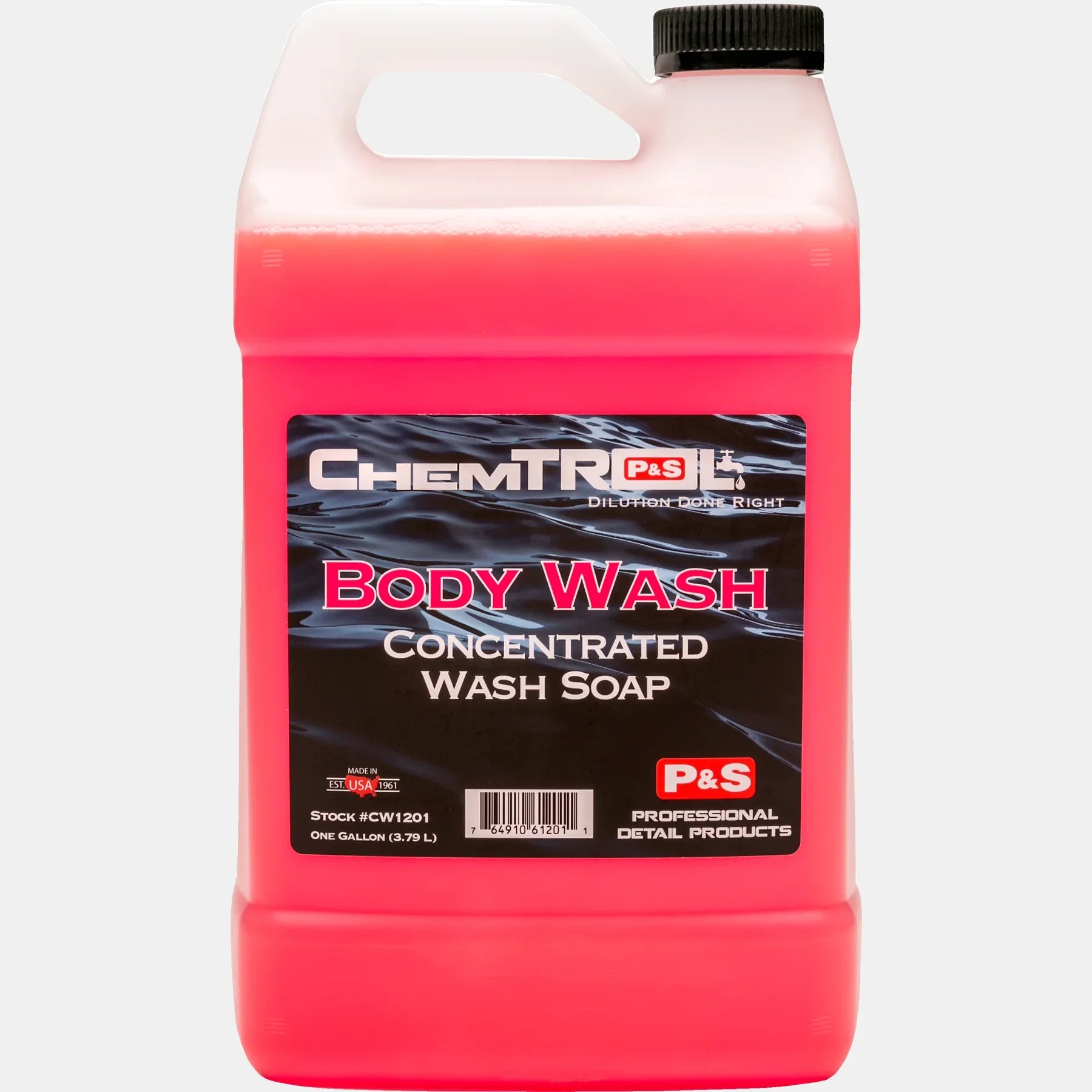 P&S Detailing Products P&S BODY WASH CONCENTRATE GAL in use - professional detailing application