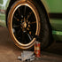 The Pit Crew Wheel Cleaner features PrecisionClean Technology™ , a powerful yet gentle formulation designed to break down and remove brake dust, grime, and tar