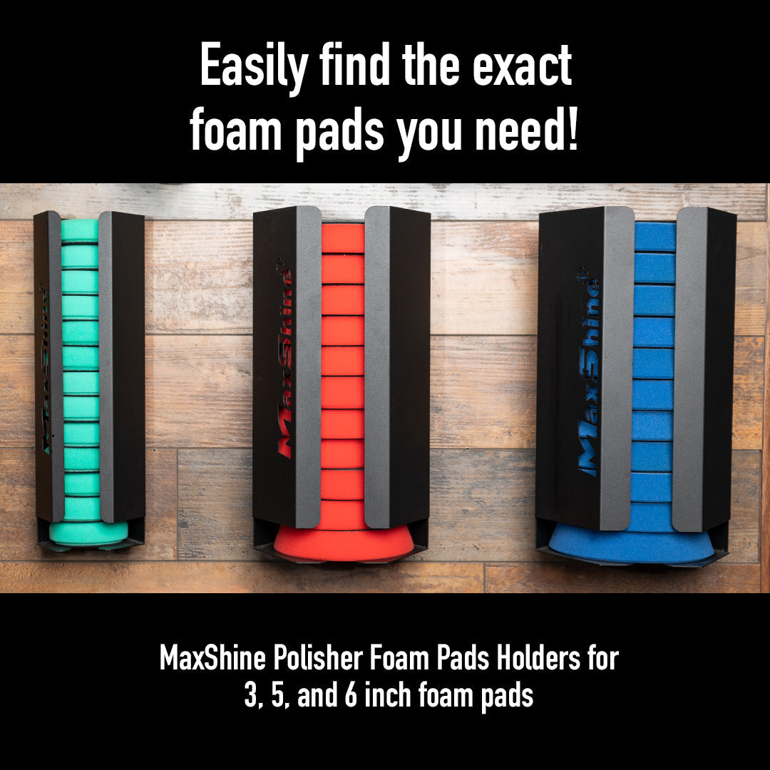 Polisher Pads Holders - 3in, 5in, 6in Keep Pads Clean and Organized These Polisher Pads Holders are your go-to solution for impeccably organizing 3in, 5in, and