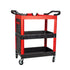 Detailing Cart Premium Heavy Duty Construction This 3-tier detailing cart keeps your workspace clutter-free while providing easy access to all your tools.