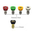 Maxshine Pressure Washer Nozzle Tips product closeup - auto detailing equipment