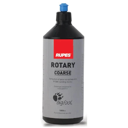 Rupes RUPES Rotary Coarse Compound 1000ml in use - professional detailing application