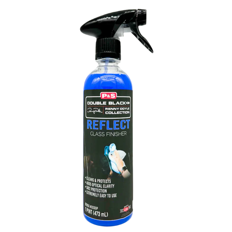 P&S Detailing Products P&S Reflect Glass Finisher SiO₂ in use - professional detailing application