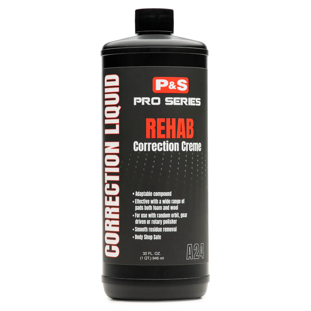 P&S Detailing Products P&S REHAB CORRECTION CREME in use - professional detailing application