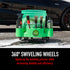 Rolling Bucket Dolly The Rolling Bucket Dolly is your car washing hero. This handy caddy boasts 360-degree swivel wheels for effortless maneuvering, holding