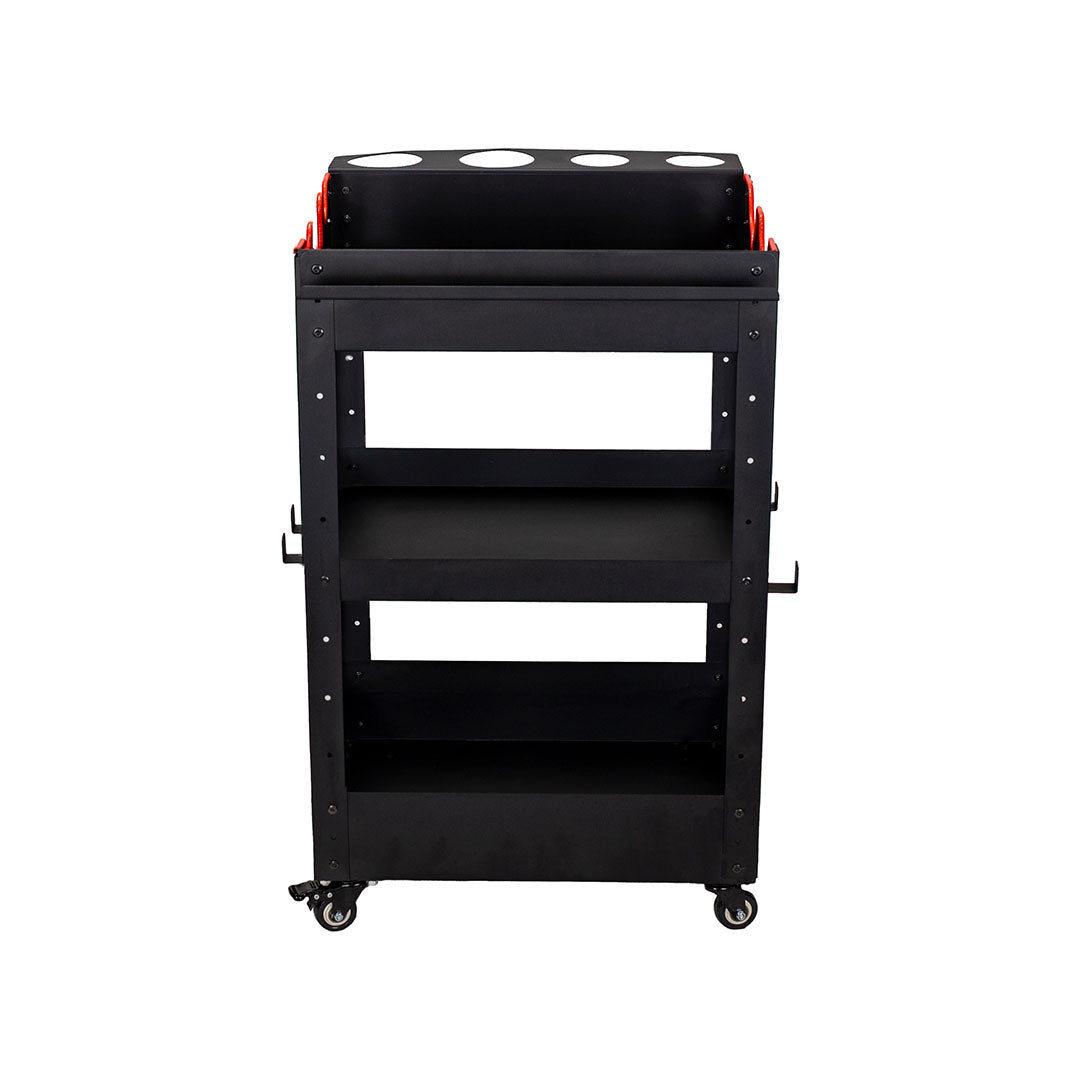 Maxshine Rolling Detailing Cart - Coated Steel - detail shot 6