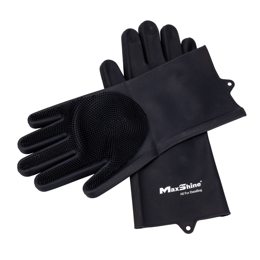 Maxshine Rubber Scrubbing Gloves