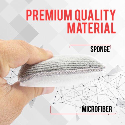 Scrubbing Sponge For Car Wash - Interior Cleaning Pad Works Like A Brush The scrubbing sponge for car wash helps to remove dirt and grime, leaving your vehicle