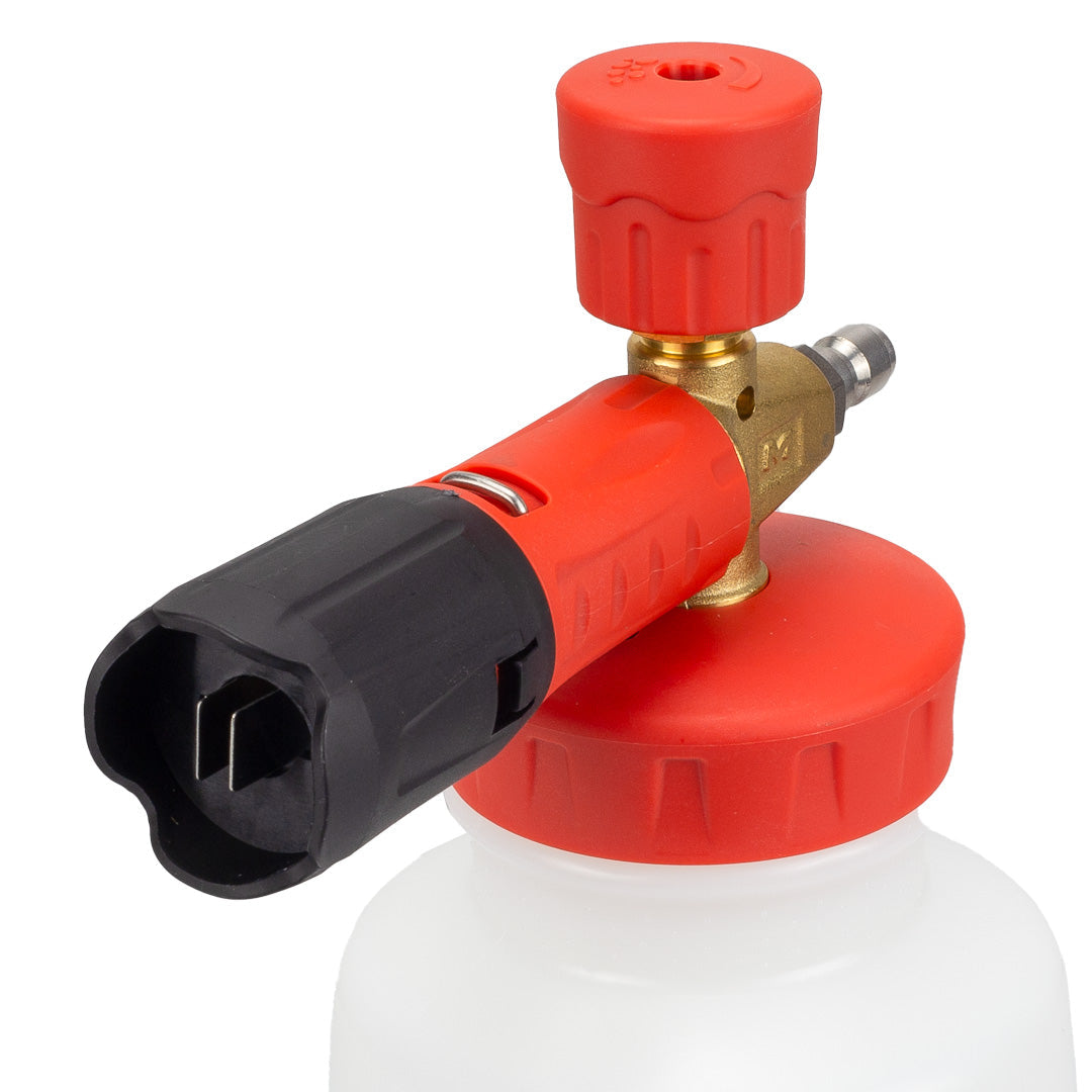 A New Maxshine Snow Master Foam Lance The Car Wash Foam Cannon by Maxshine cleans with concentrated cleaners. Gentle car wash foam is the MAXSHINE Foam Cannon
