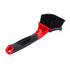 MaxShine Soft Grip Heavy Duty Tire Brush with Short Handle The coarse bristles of MaxShine’s Soft Grip Heavy Duty Tire Brush help break down stains on carpets