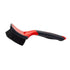 MaxShine Soft Grip Heavy Duty Tire Brush with Short Handle The coarse bristles of MaxShine’s Soft Grip Heavy Duty Tire Brush help break down stains on carpets