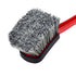Wheel Cleaning Brush The wheel cleaning brushes, have soft and long handles, help to reach far into wheel wells and canvas convertible tops, safely removing