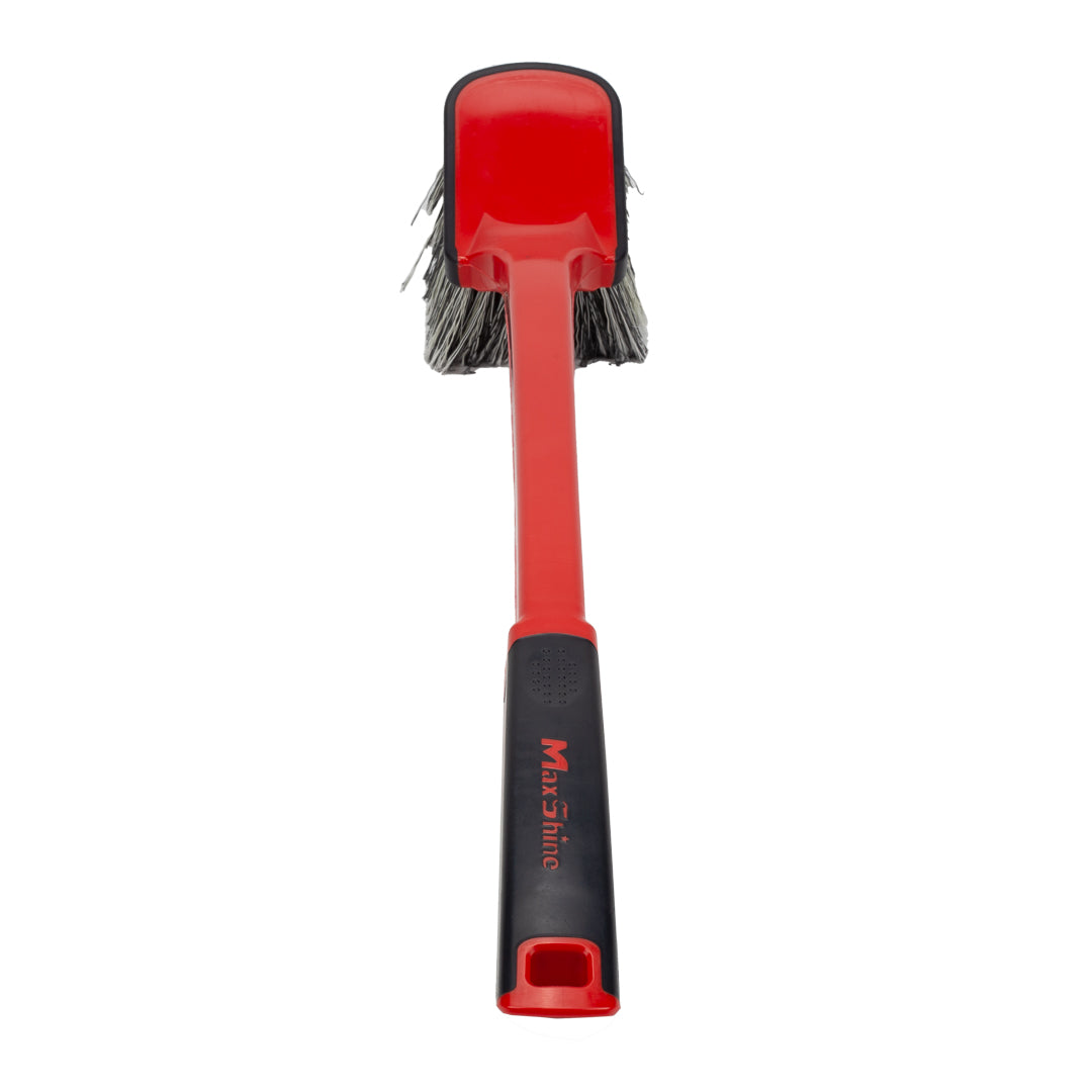 Wheel Cleaning Brush The wheel cleaning brushes, have soft and long handles, help to reach far into wheel wells and canvas convertible tops, safely removing