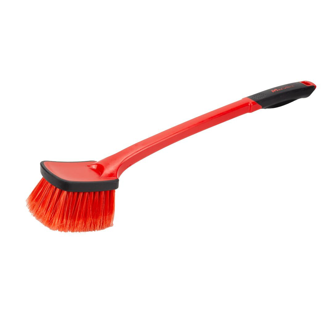 Wheel Cleaning Brush The wheel cleaning brushes, have soft and long handles, help to reach far into wheel wells and canvas convertible tops, safely removing