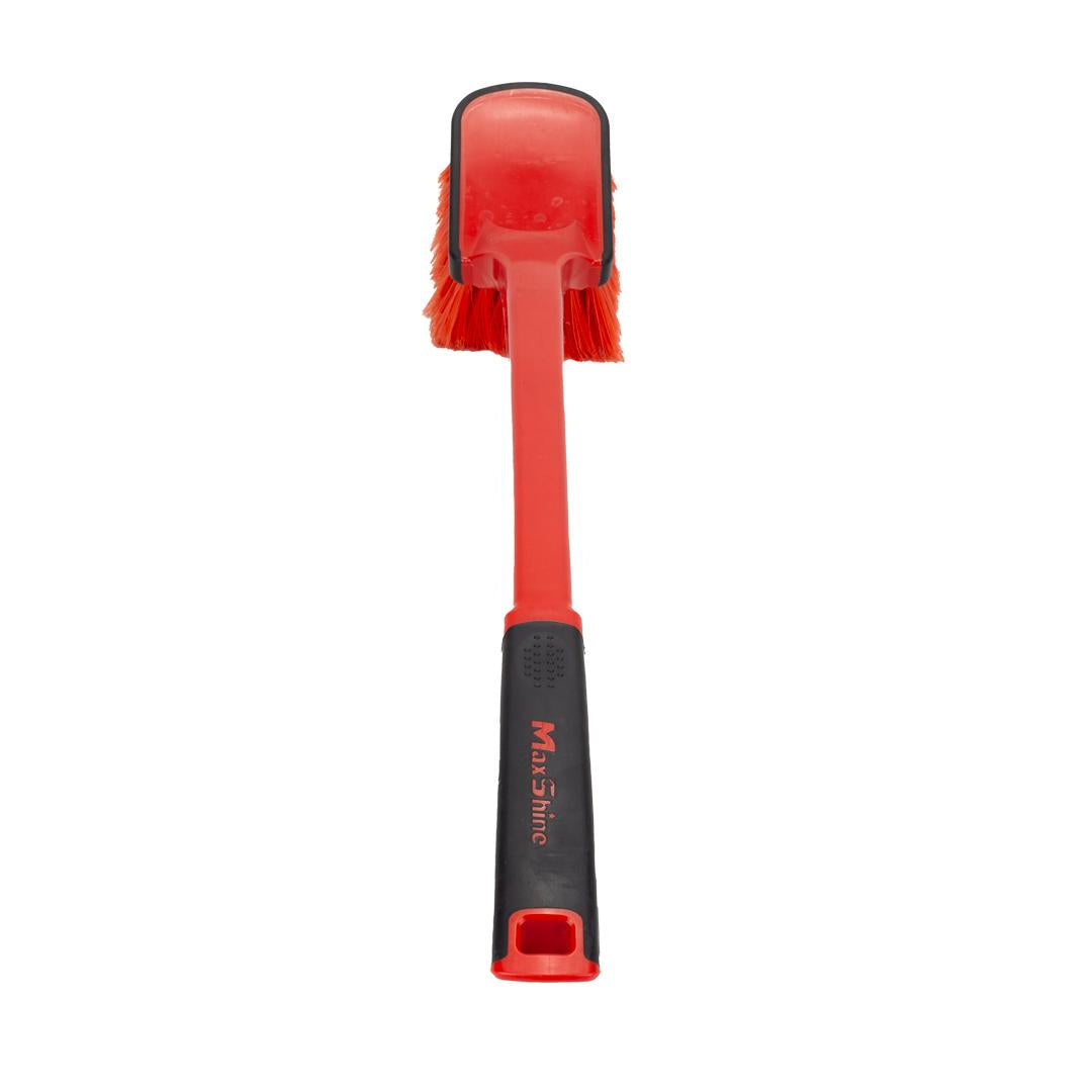 Wheel Cleaning Brush The wheel cleaning brushes, have soft and long handles, help to reach far into wheel wells and canvas convertible tops, safely removing