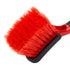 Rim Cleaning Brush - Ergonomic Design: Soft Grip, Safety Bumper, Easy Handle The rim cleaning brush, made of PET and PBT(light duty), produces the best result