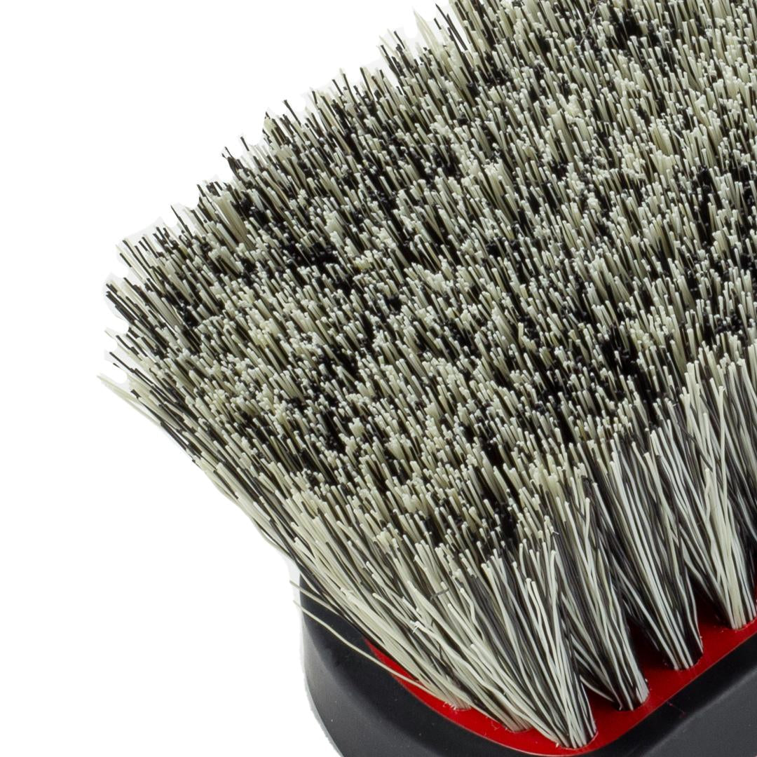 Rim Cleaning Brush - Ergonomic Design: Soft Grip, Safety Bumper, Easy Handle The rim cleaning brush, made of PET and PBT(light duty), produces the best result