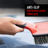 Rim Cleaning Brush - Ergonomic Design: Soft Grip, Safety Bumper, Easy Handle The rim cleaning brush, made of PET and PBT(light duty), produces the best result