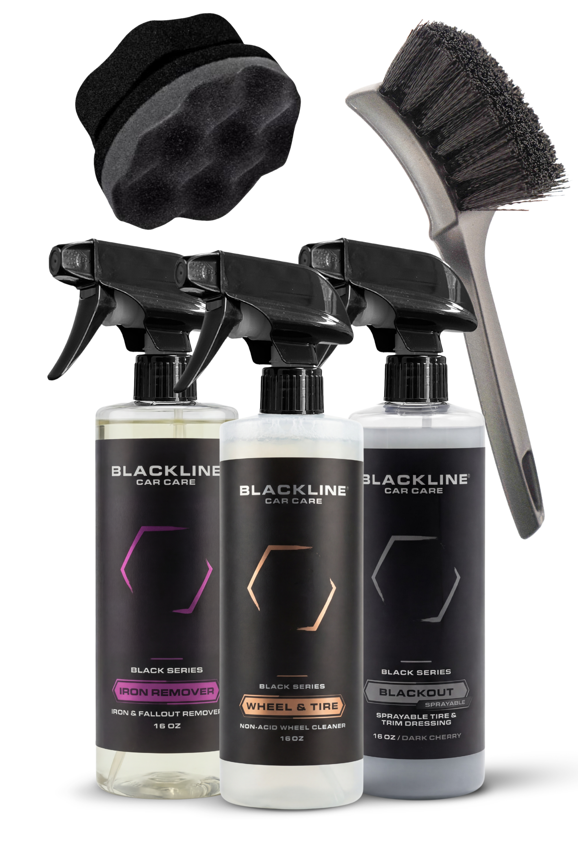 Blackline Car Care BLACKLINE® BLACKOUT TRIM & TIRE DRESSING - detail shot 10