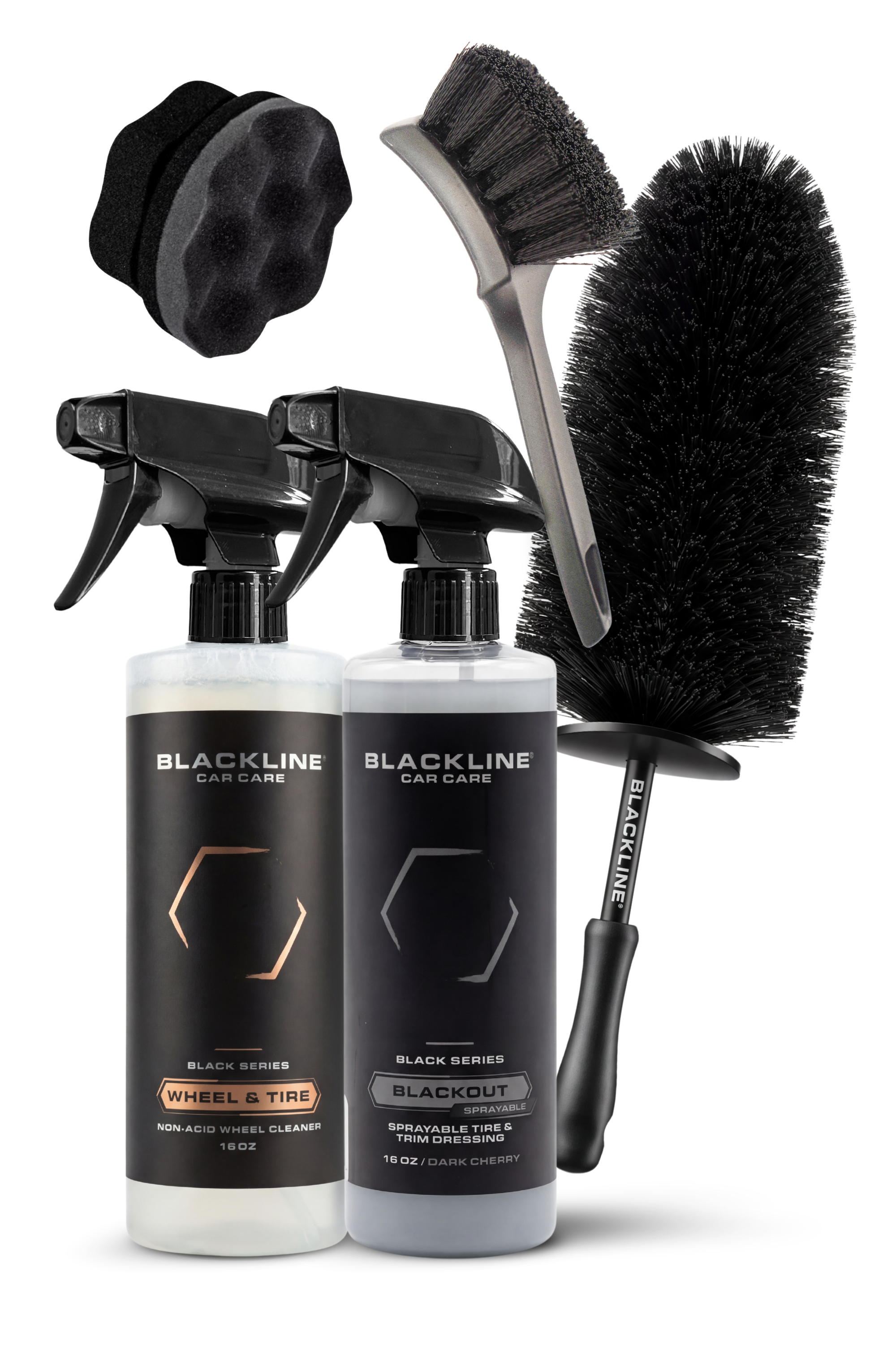 Blackline Car Care BLACKLINE® BLACKOUT TRIM & TIRE DRESSING - detail shot 12