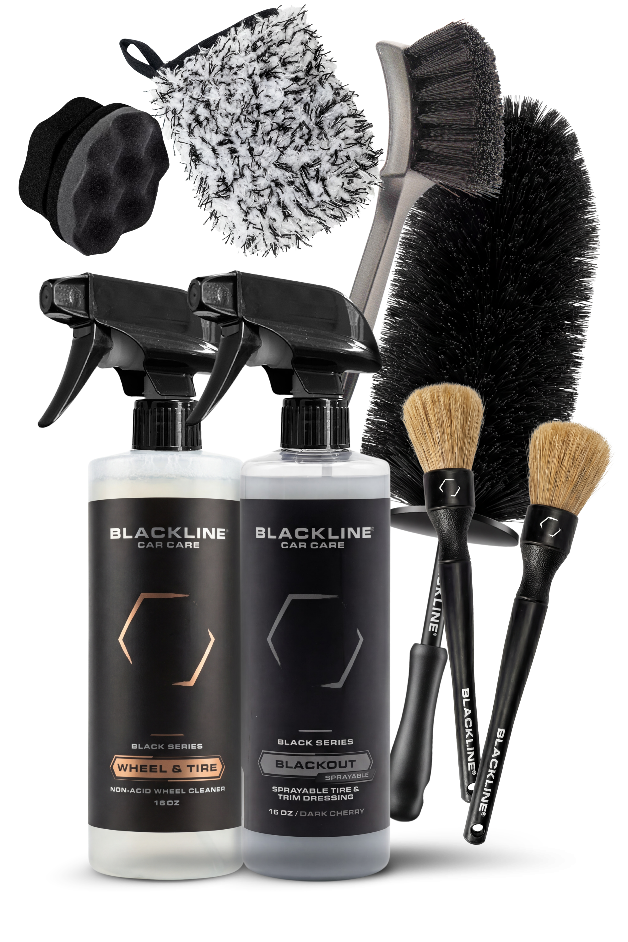 Blackline Car Care BLACKLINE® BLACKOUT TRIM & TIRE DRESSING - detail shot 15
