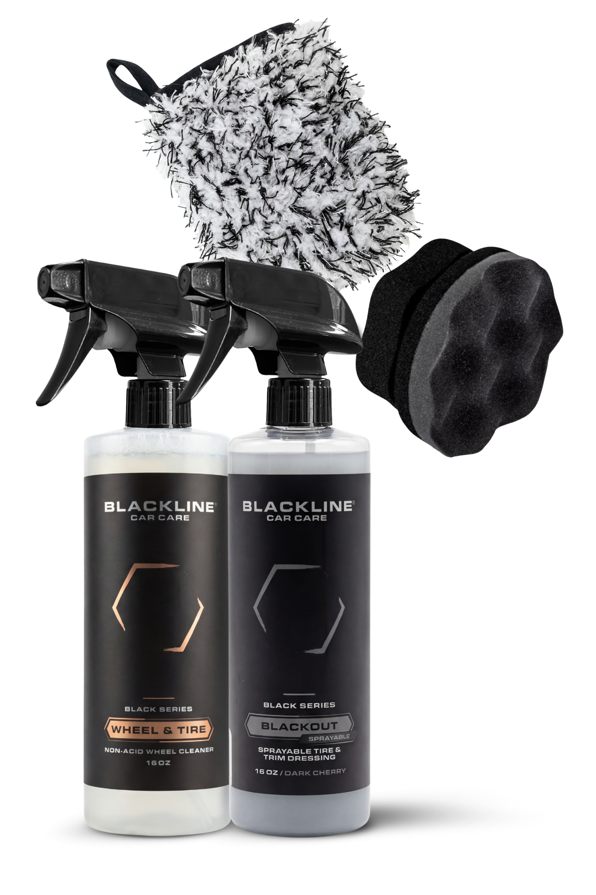 Blackline Car Care BLACKLINE® BLACKOUT TRIM & TIRE DRESSING - detail shot 14