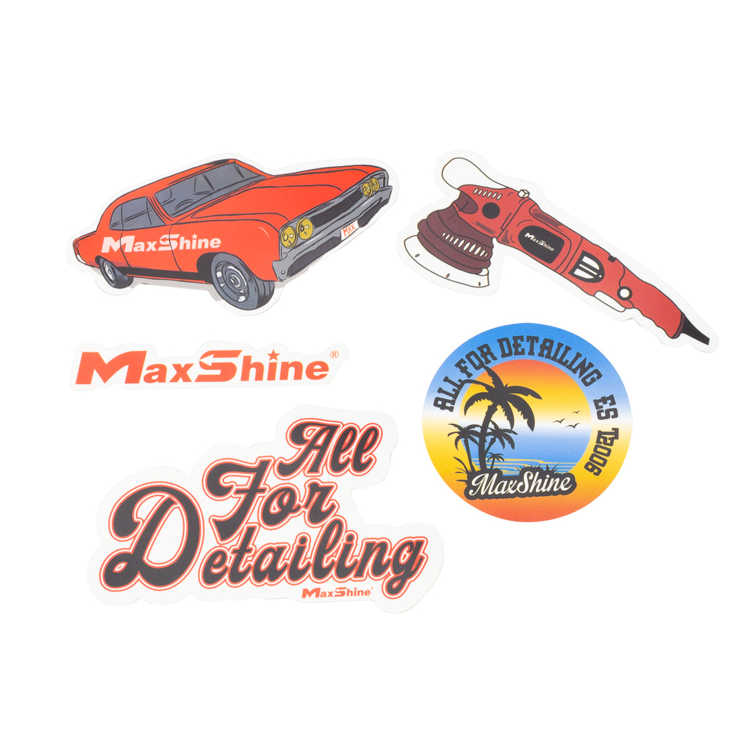Maxshine Sticker Pack – 20pcs/pack