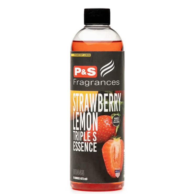 P&S Detailing Products P&S Strawberry Lemon Triple S Essence in use - professional detailing application