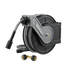 Giraffe Tools Retractable Pressure Hose Reel equipped with a locking mechanism, the hose can be adjusted to any length required, and is oil and