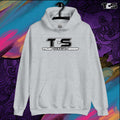 That Detail Shop Cozy Hoodie in Sport Grey Mock Up Image. The Best Detailing Cozy Hoodie for Auto Detailing. 
