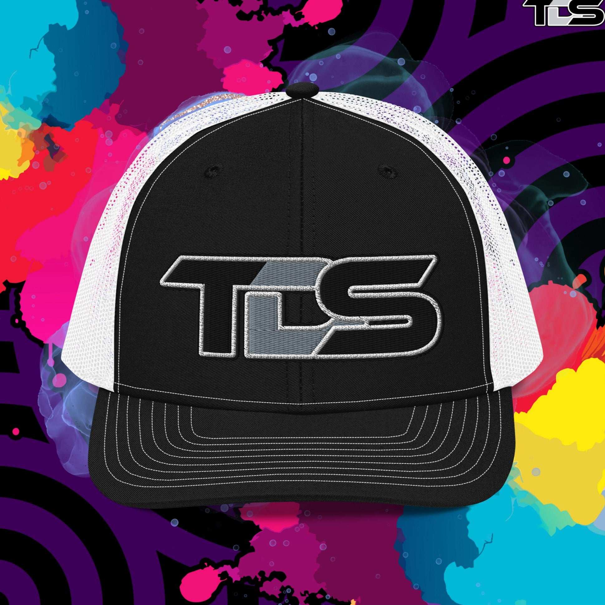  That Detail Shop Trucker Cap – Richardson 112 in Black and White Mock Up Image. The Best Detailing Hat For Detailing. 
