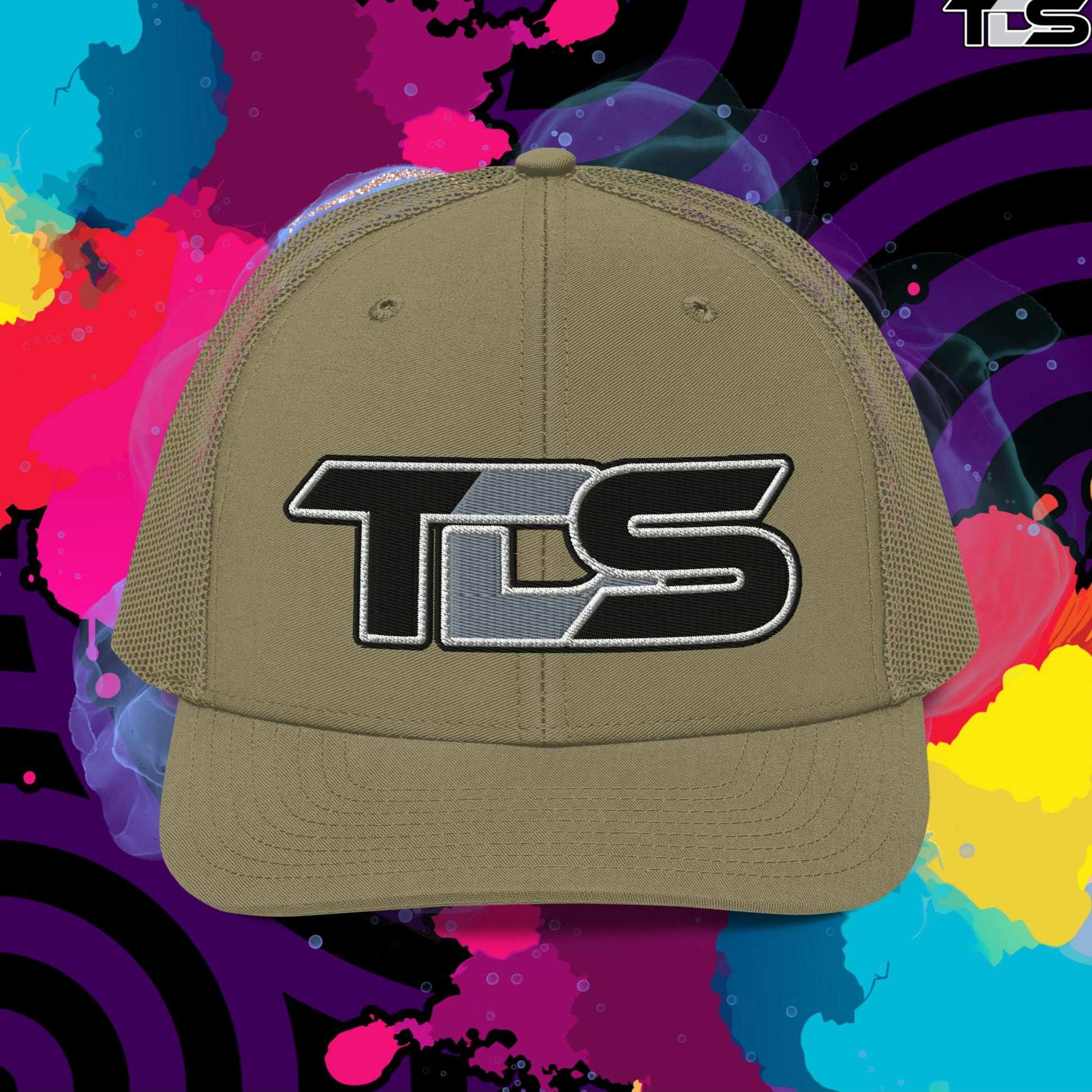 That Detail Shop Trucker Cap – Richardson 112 in Khaki Mock Up Image. The Best Detailing Hat For Detailing. 