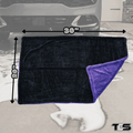 That Detail Shop Microfiber Towel Purple Mock Up Image. The Best Detailing Towel for Auto Detailing. 