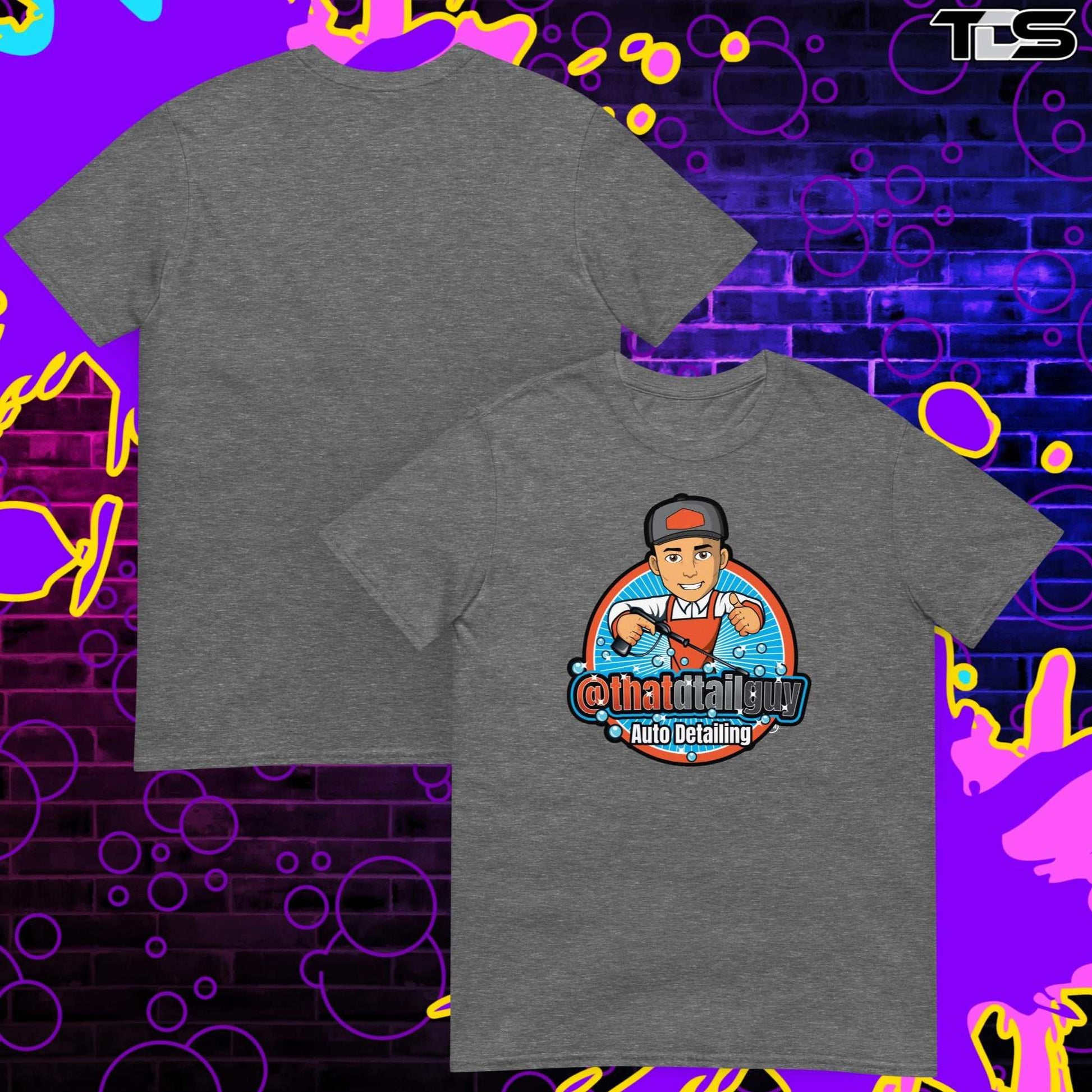 That Thatdtailguy Shirt in Graphite Heather Mock Up Image. The Best Detailing Shirt From Thatdtailguy. 