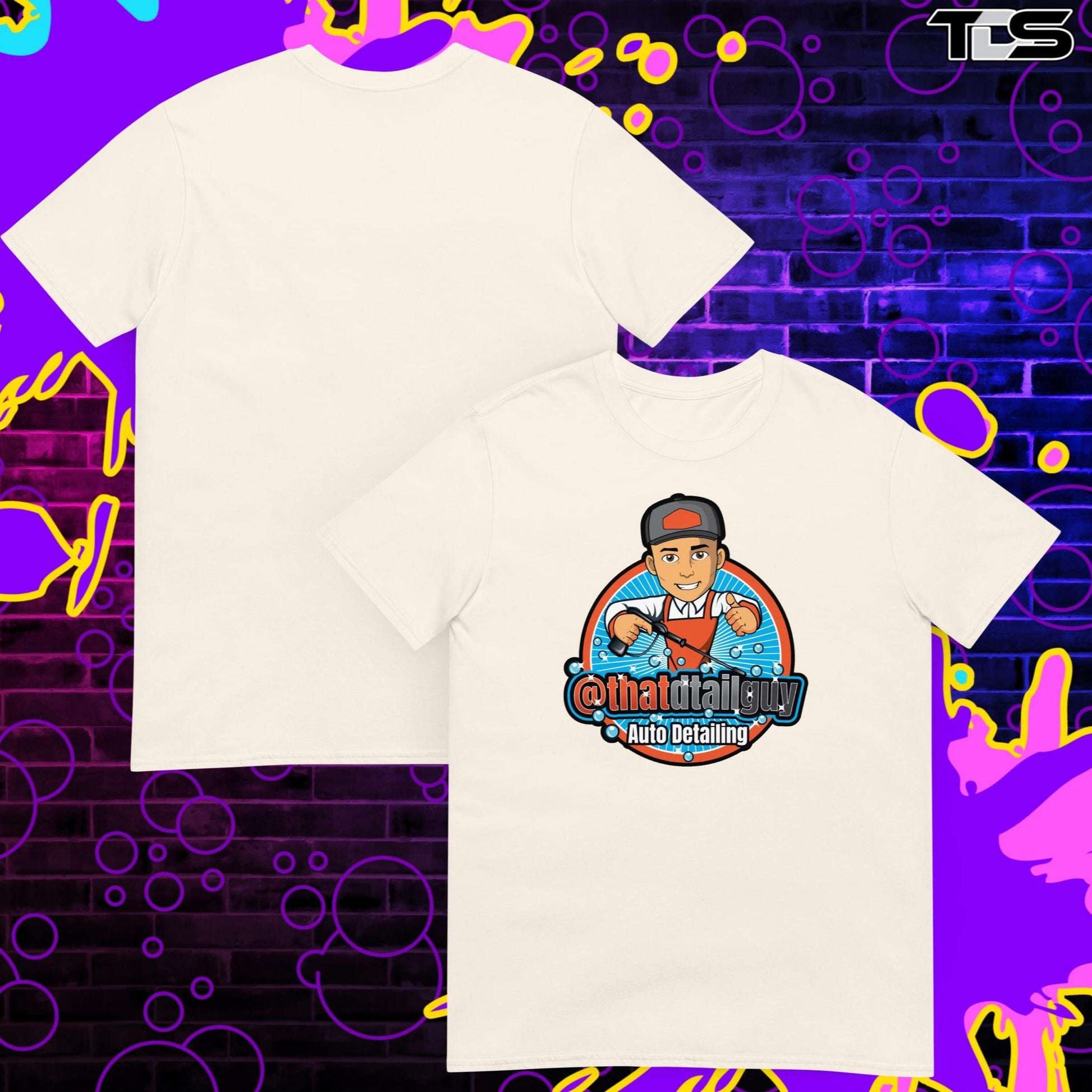 That Thatdtailguy Shirt in Natural Mock Up Image. The Best Detailing Shirt From Thatdtailguy. 