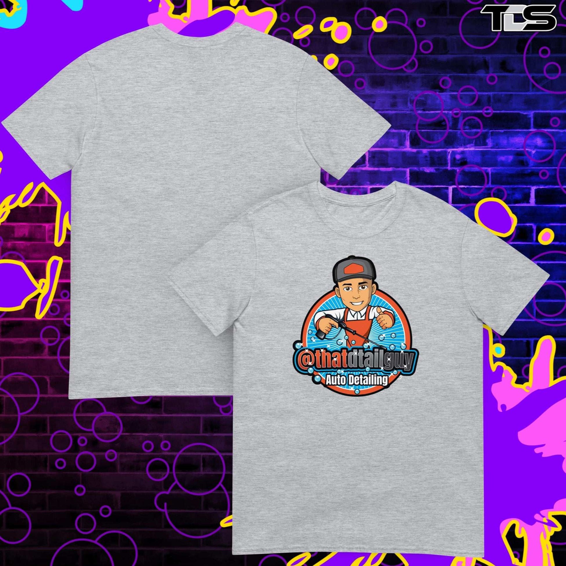 That Thatdtailguy Shirt in Sport Grey Mock Up Image. The Best Detailing Shirt From Thatdtailguy. 