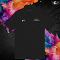Black That Detail Shop Under Armour Performance Polo. The Best Polo for Detailing Cars.