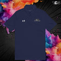 Navy That Detail Shop Under Armour Performance Polo. The Best Polo for Detailing Cars.