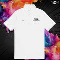 White That Detail Shop Under Armour Performance Polo. The Best Polo for Detailing Cars.