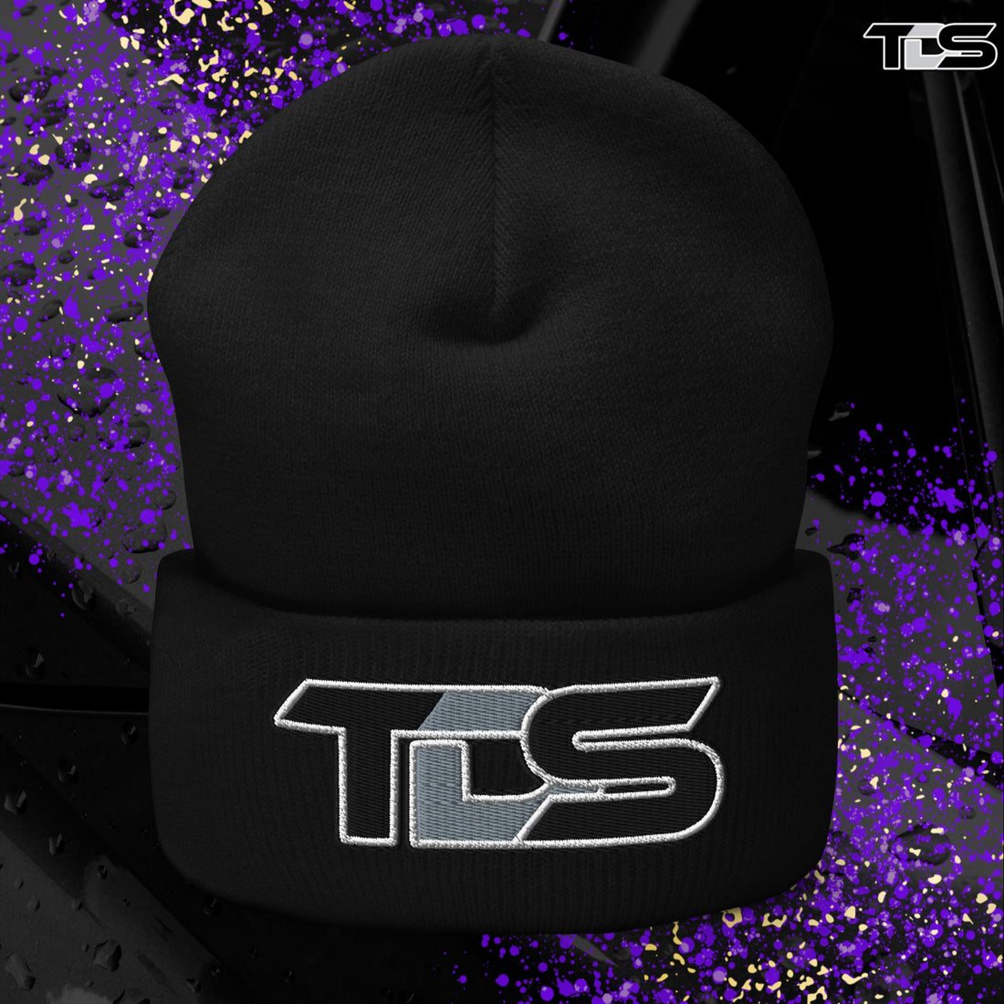 White That Detail Shop TDS Beanie. The Best Detailing Hat.